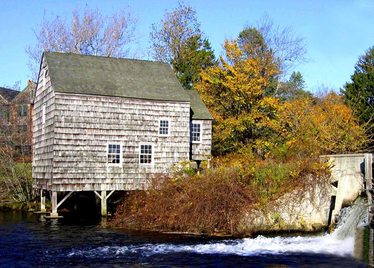 The Grist Mill in Autumn