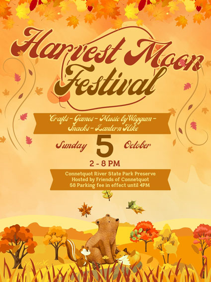 Harvest Moon Festival Flier