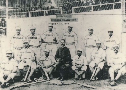 The Cuban Giants team photo