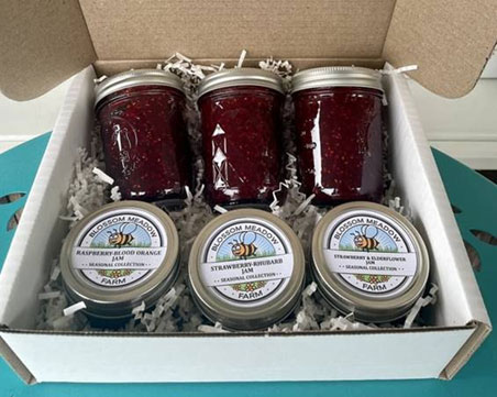 Jars of honey